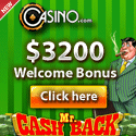 Mr Cashback is one of the many slot games available at Casino.com